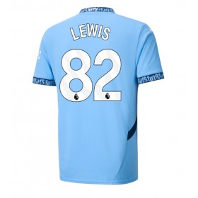 Manchester City Rico Lewis #82 Hjemme skjorte 2024-25 Kortermet